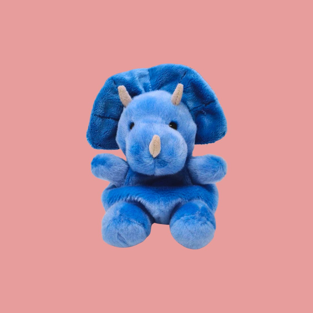 Triceratops Palm Pal Plush 4.5"