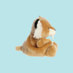 Saber Tooth Tiger Palm Pal Plush 5"