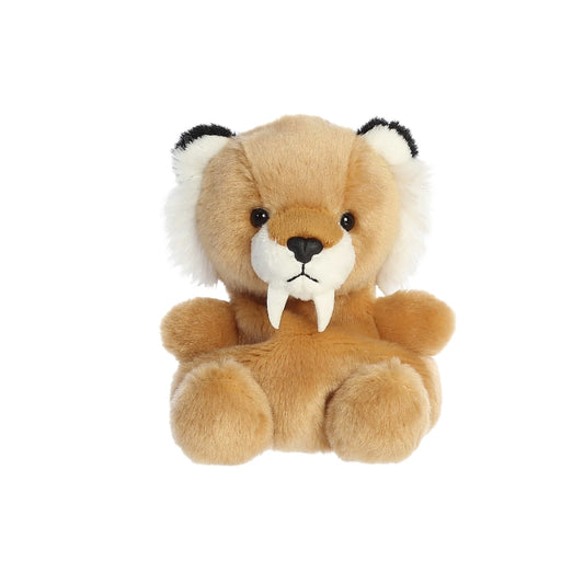 Saber Tooth Tiger Palm Pal Plush 5"