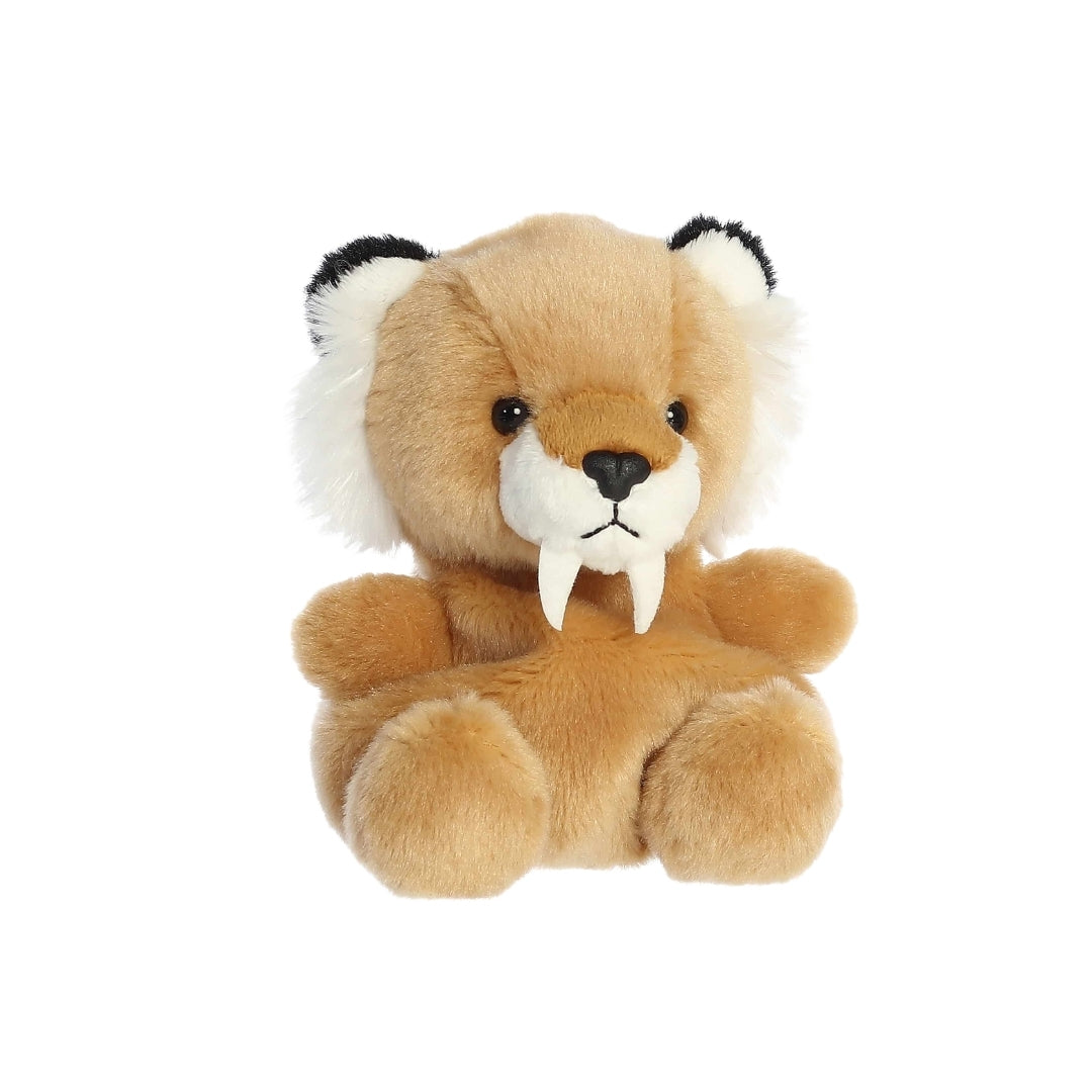 Saber Tooth Tiger Palm Pal Plush 5"