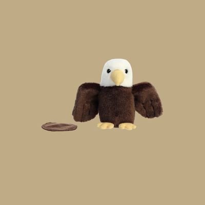 Bald Eagle Shoulderkins Plush 4