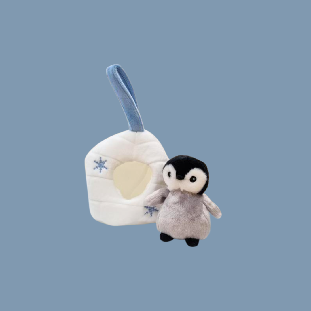 Penguin Hideout Plush 6"