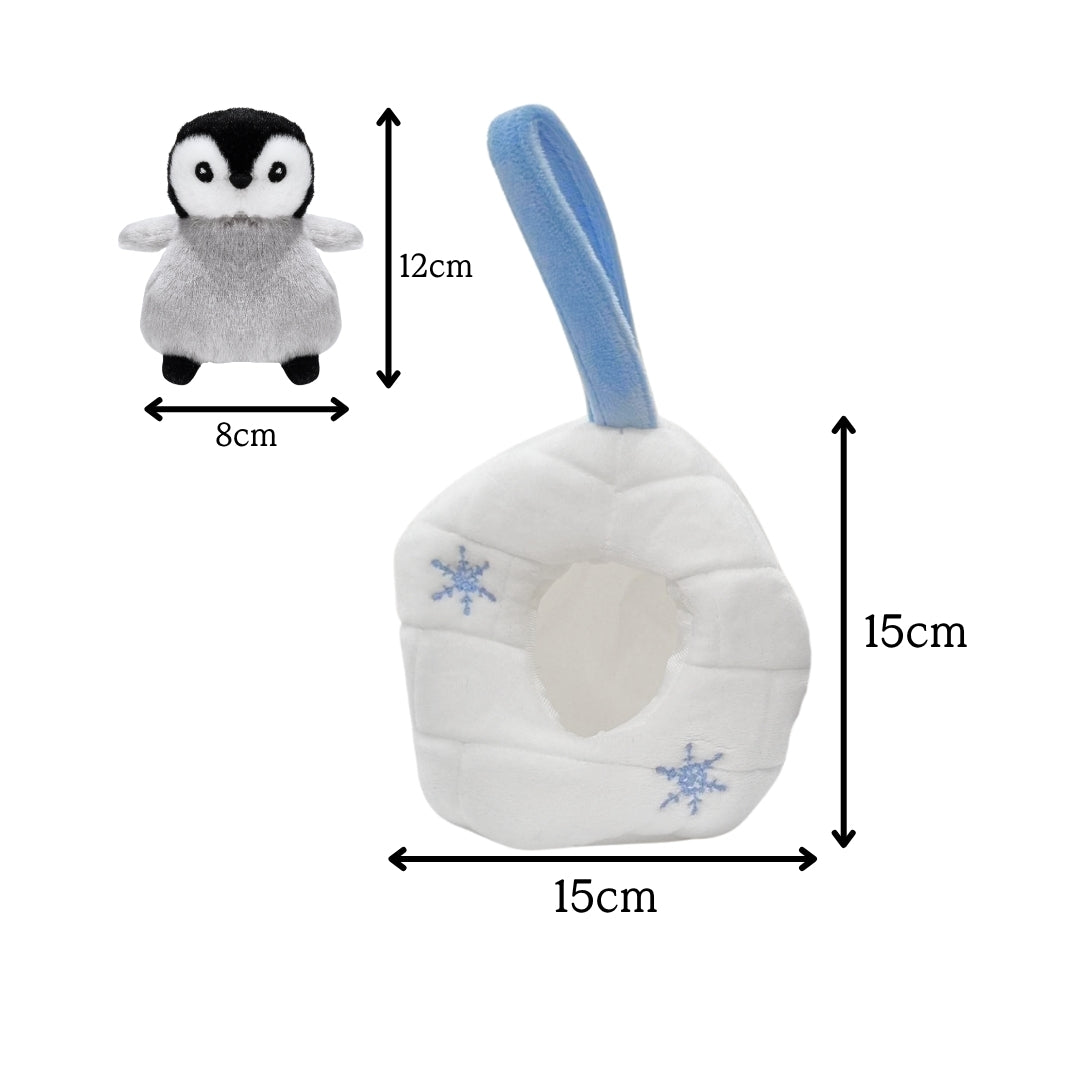 Penguin Hideout Plush 6"