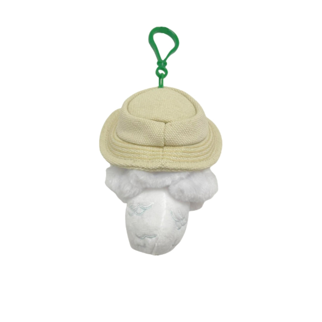 Mr.Merlion With Safari Hat Exclusive Plush Keychain