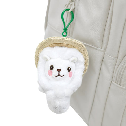Mr.Merlion With Safari Hat Exclusive Plush Keychain