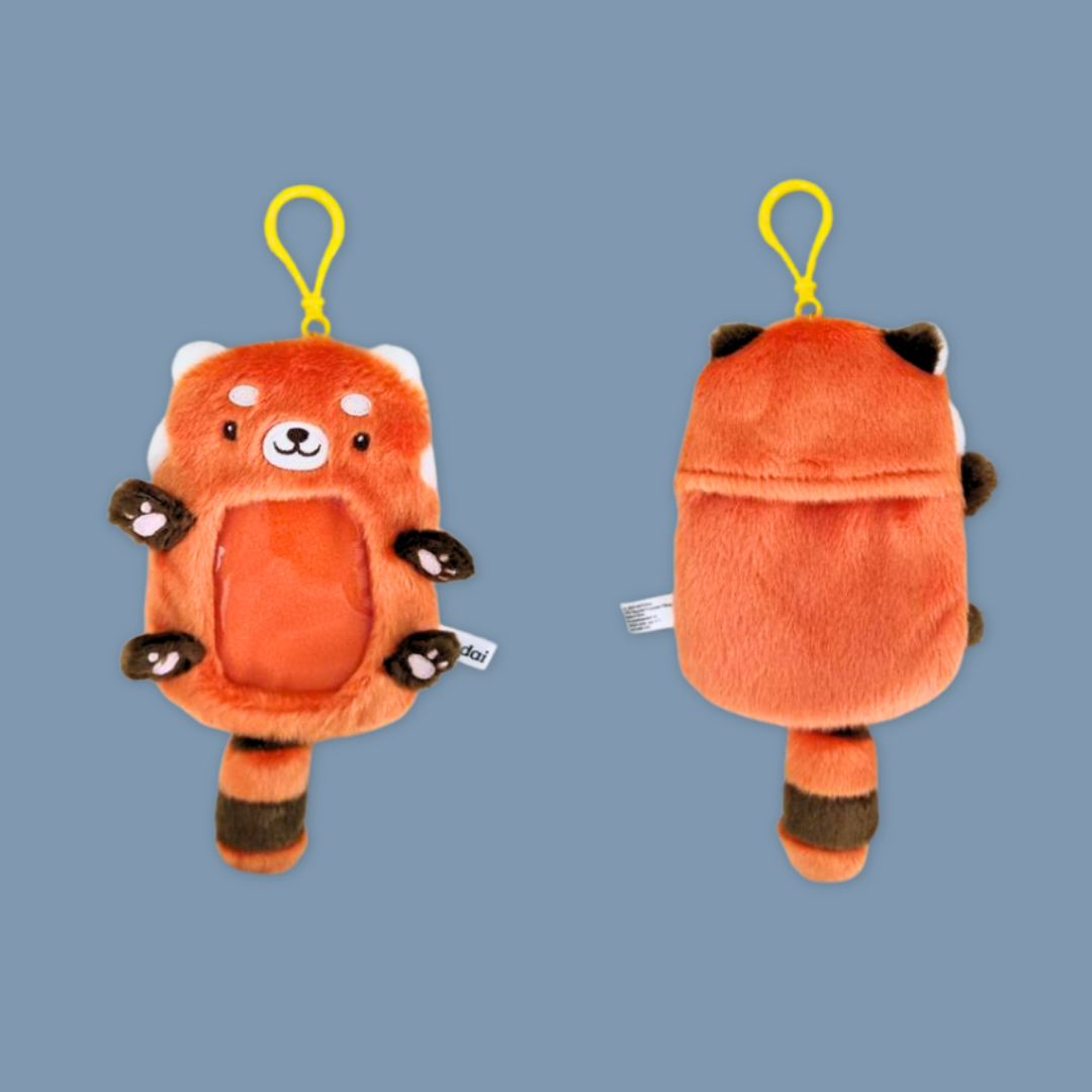 Red Panda Plush Cardholder