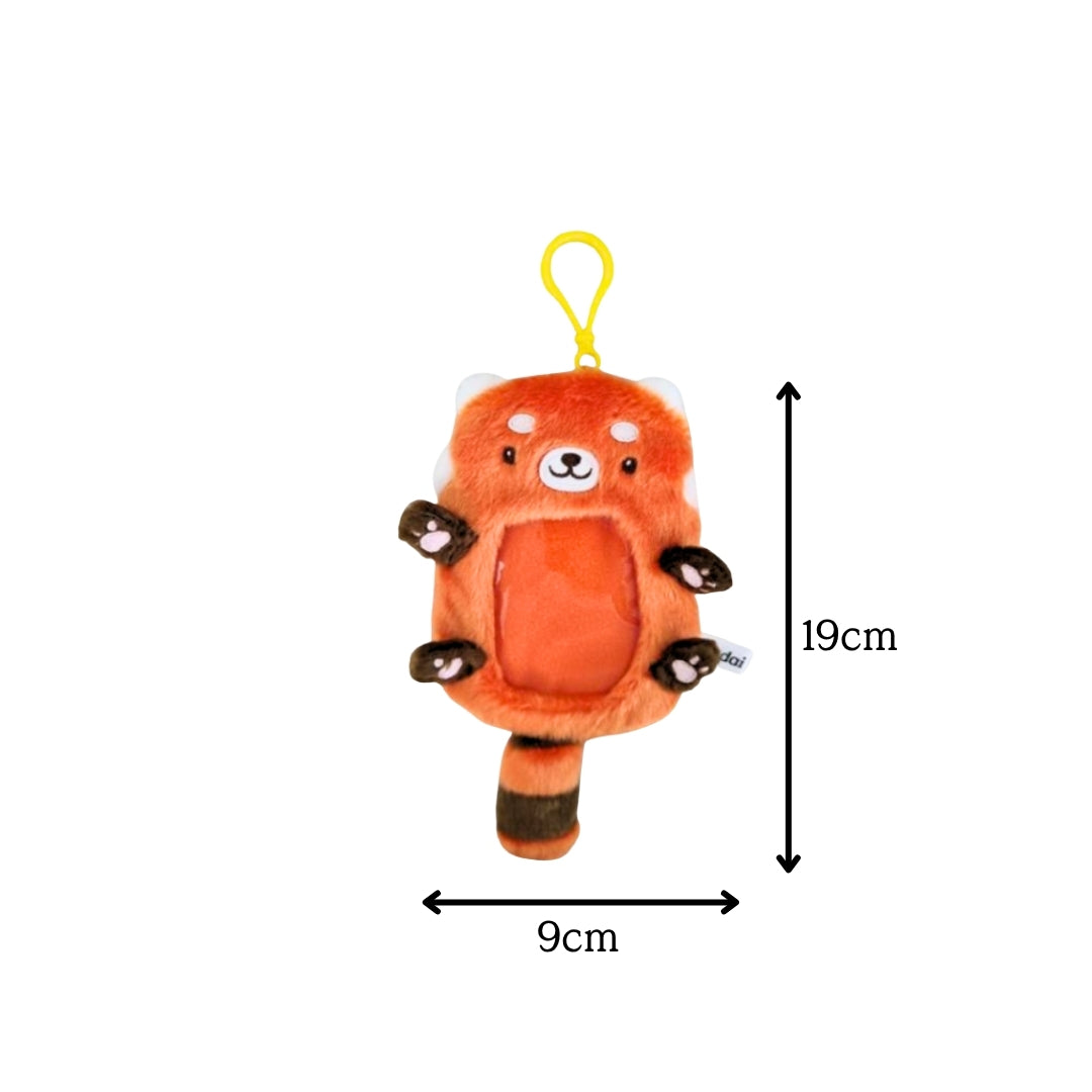 Red Panda Plush Cardholder