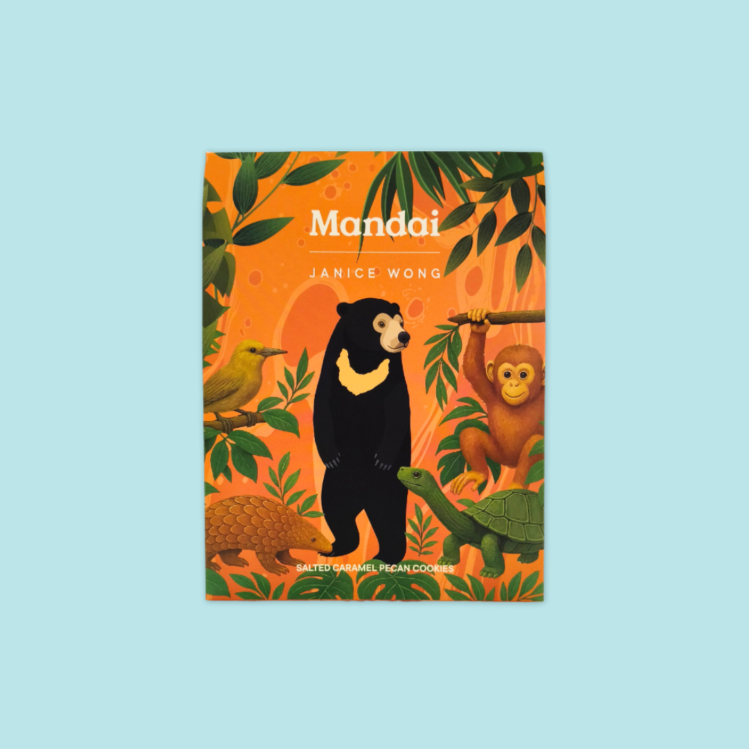 Janice Wong Salted Caramel Pecan Cookies, 120g