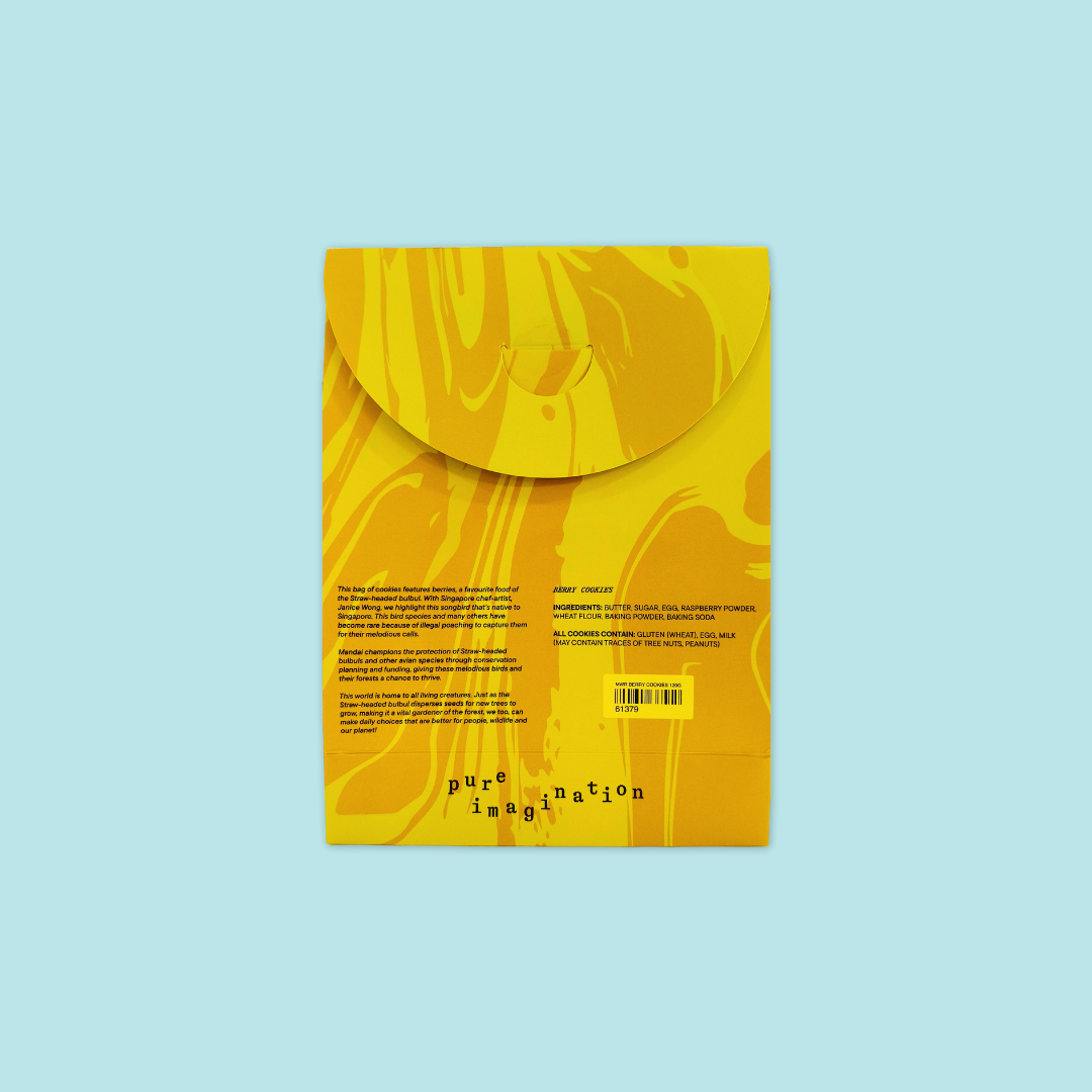 Janice Wong Berry Cookies, 120g