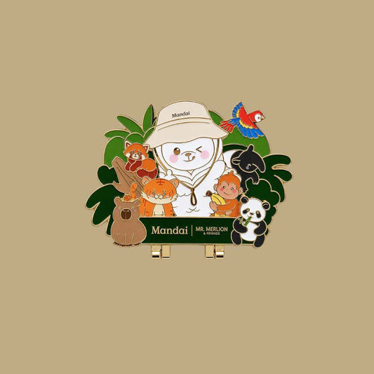 Mr Merlion & Friends Flip Magnet