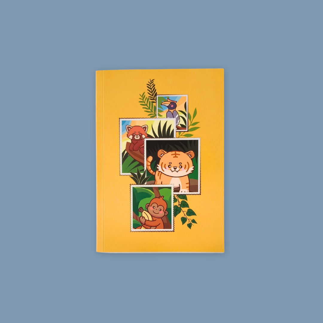 Mr. Merlion and Friends 3-Piece A6 Notebook Set