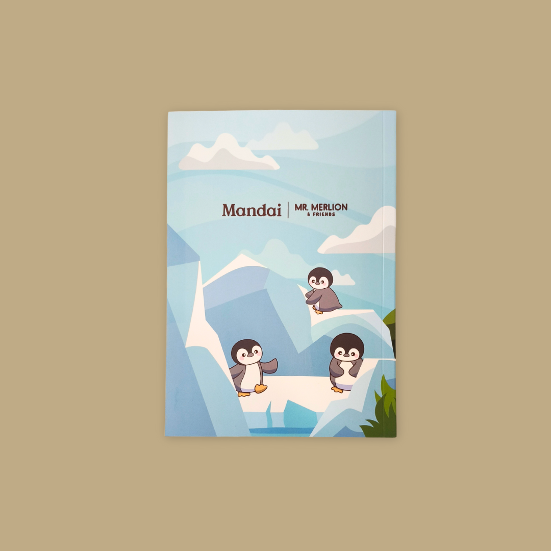 Mr. Merlion and Friends 3-Piece A6 Notebook Set