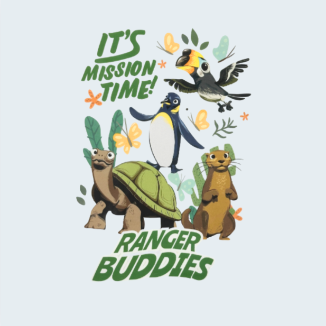 Ranger Buddies Mission Time Kids Tee - Collection 2