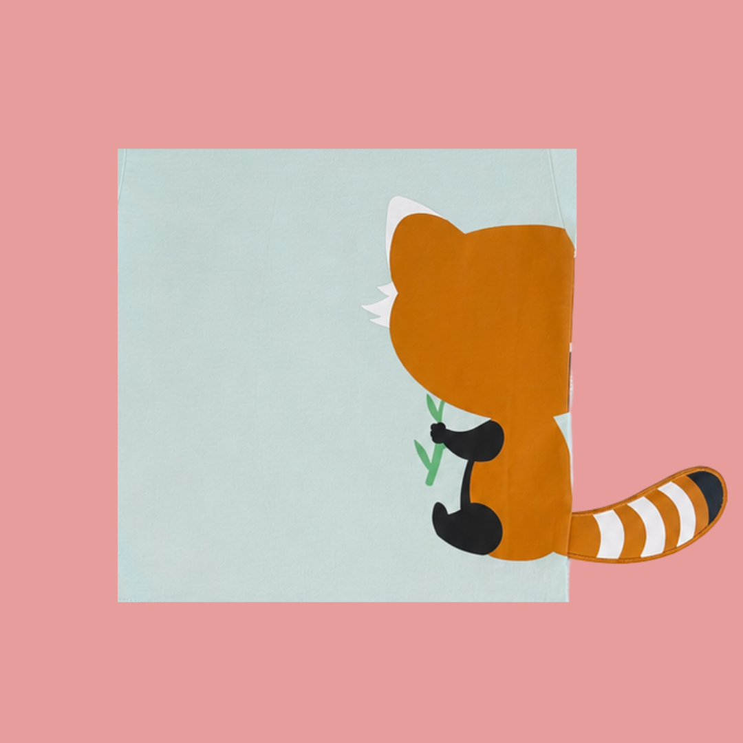 Panda And Friends 2 Red Panda Eating Kids T-Shirt