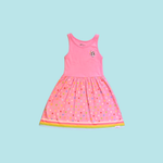 Panda And Friends 2 Polkadots Girls Dress