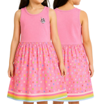 Panda And Friends 2 Polkadots Girls Dress