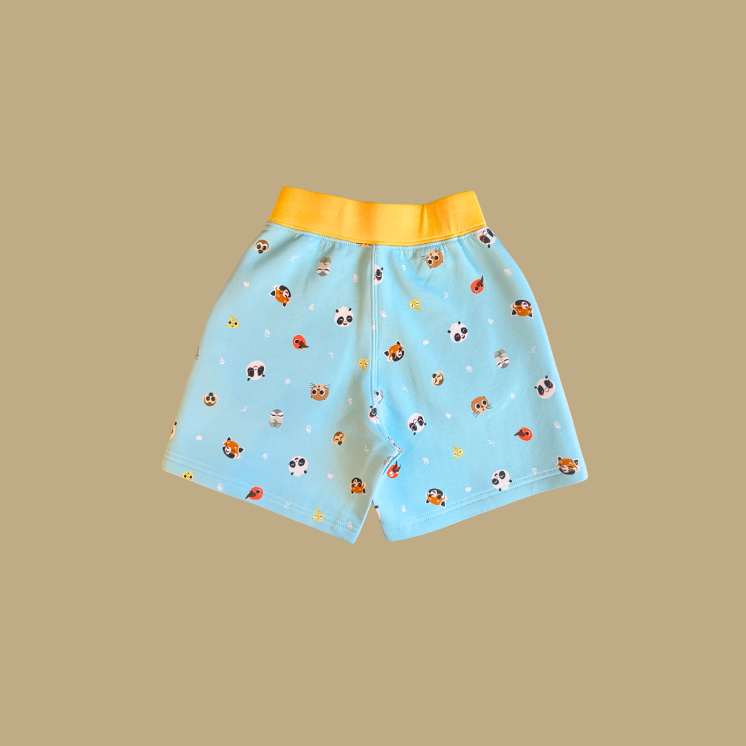 Panda And Friends 2 All-Over Print Kids Short