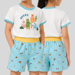 Panda And Friends 2 All-Over Print Kids Short