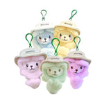 Mr. Merlion Safari Hat Exclusive Plush Keychain Blind Bag