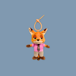 Zootopia 2 Nick Fox Plush Keychain