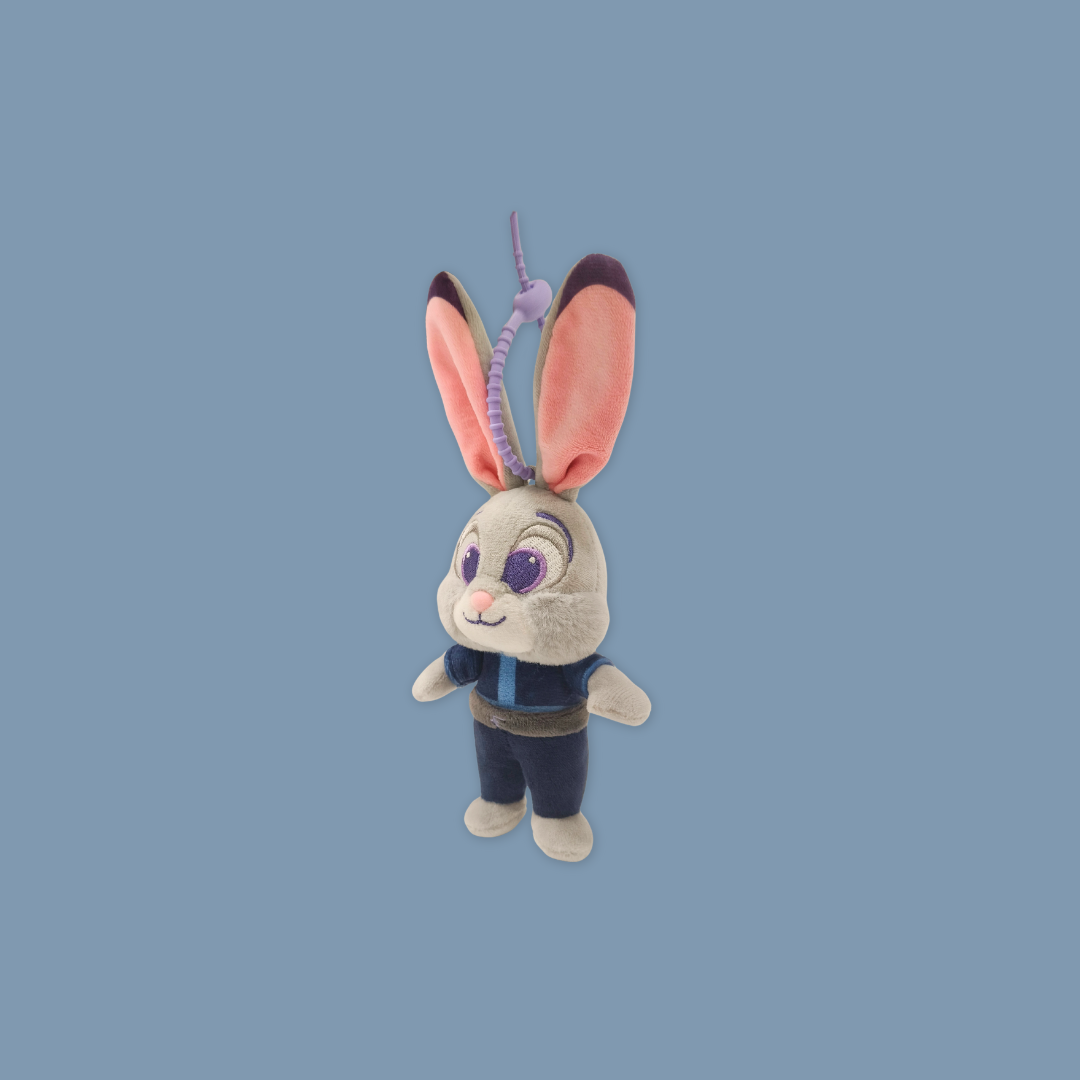 Zootopia 2 Judy Rabbit Plush Keychain