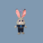 Zootopia 2 Judy Rabbit Plush Keychain