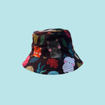 Exploria Mighty Jaxx All-Over-Print Reversible Bucket Hat