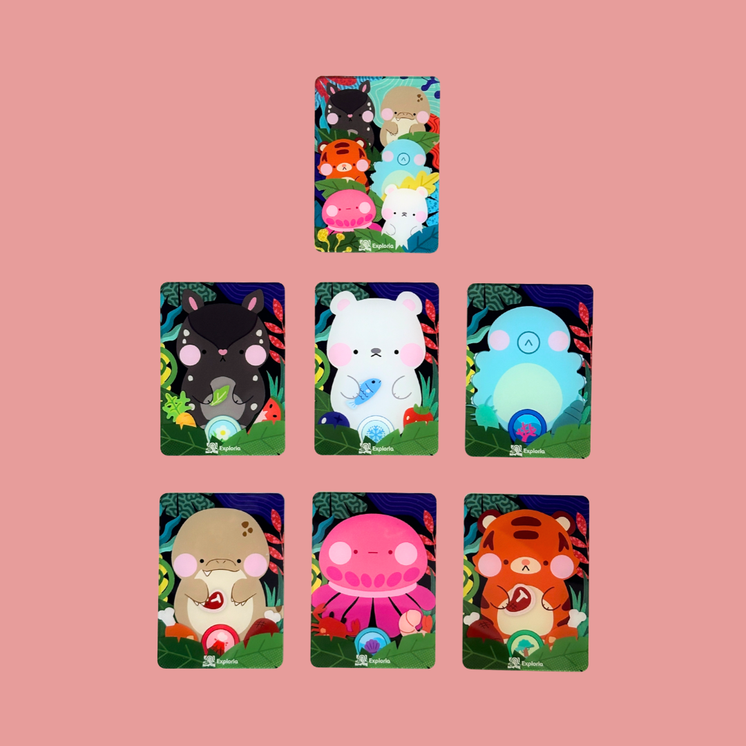 Exploria Mighty Jaxx Magnets