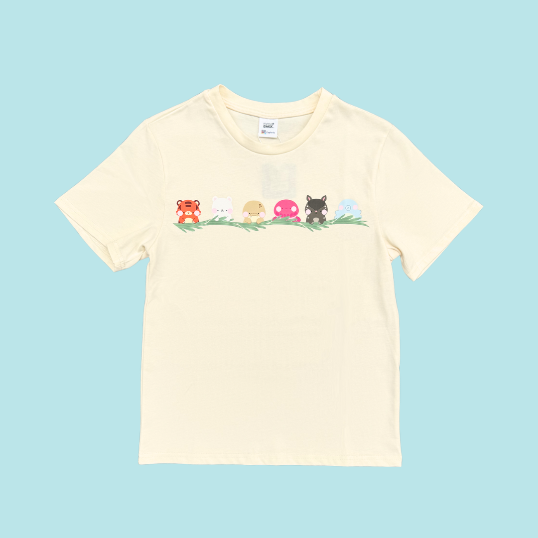 Exploria Mighty Jaxx Colour Row Adult T-Shirt