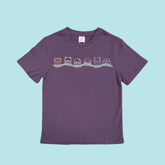 Exploria Mighty Jaxx Silhouette Row Adult T-Shirt