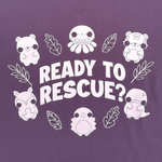 Exploria Mighty Jaxx Rescue Adult T-Shirt Purple