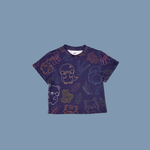 Exploria Mighty Jaxx Silhouette Print Kids T-Shirt