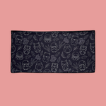 Exploria Mighty Jaxx Silhouette Print Sports Towel