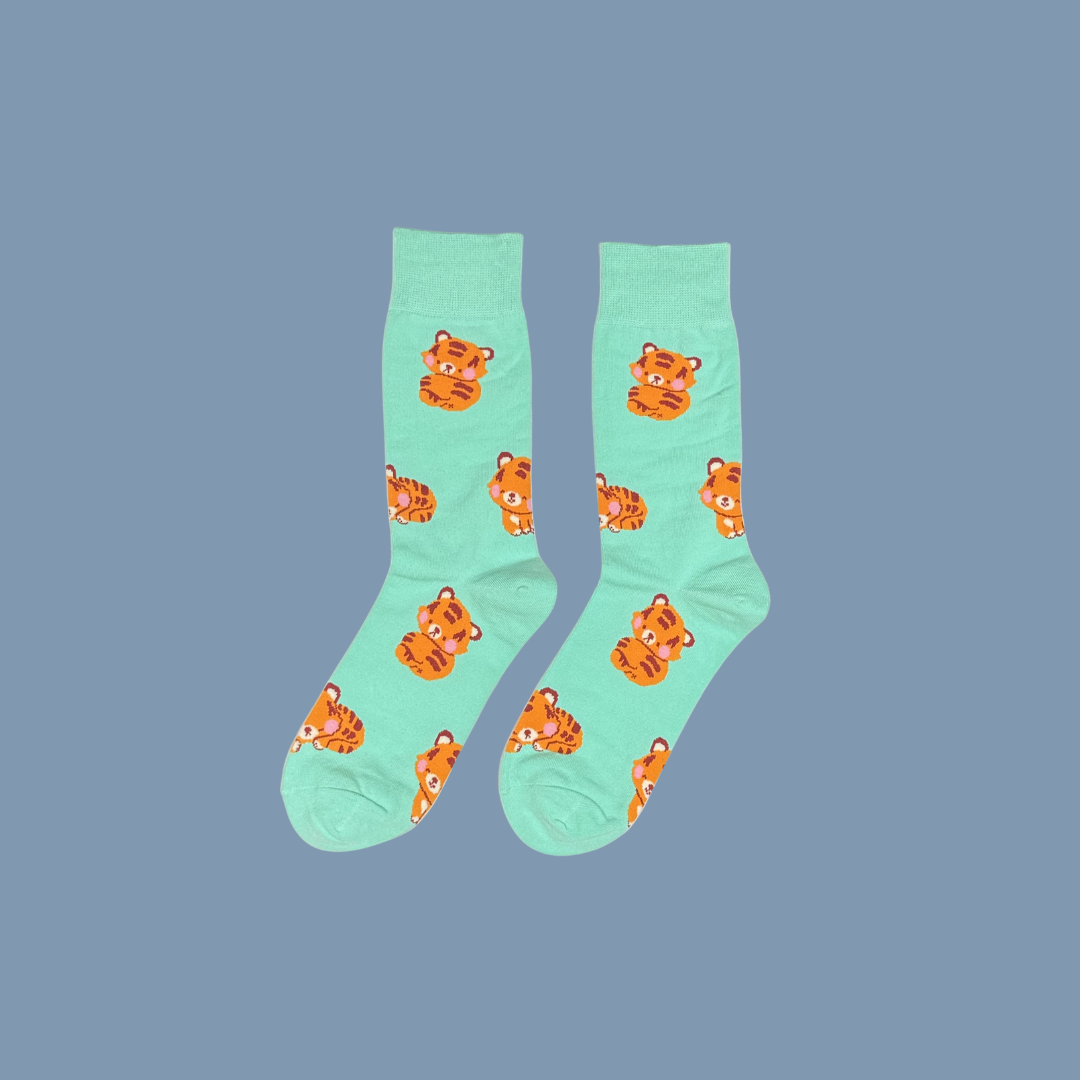 Exploria Mighty Jaxx Adult Tiger Socks