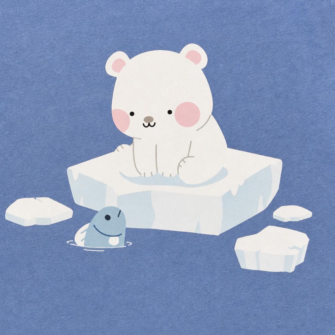 Exploria Mighty Jaxx Polarbear Adult T-Shirt