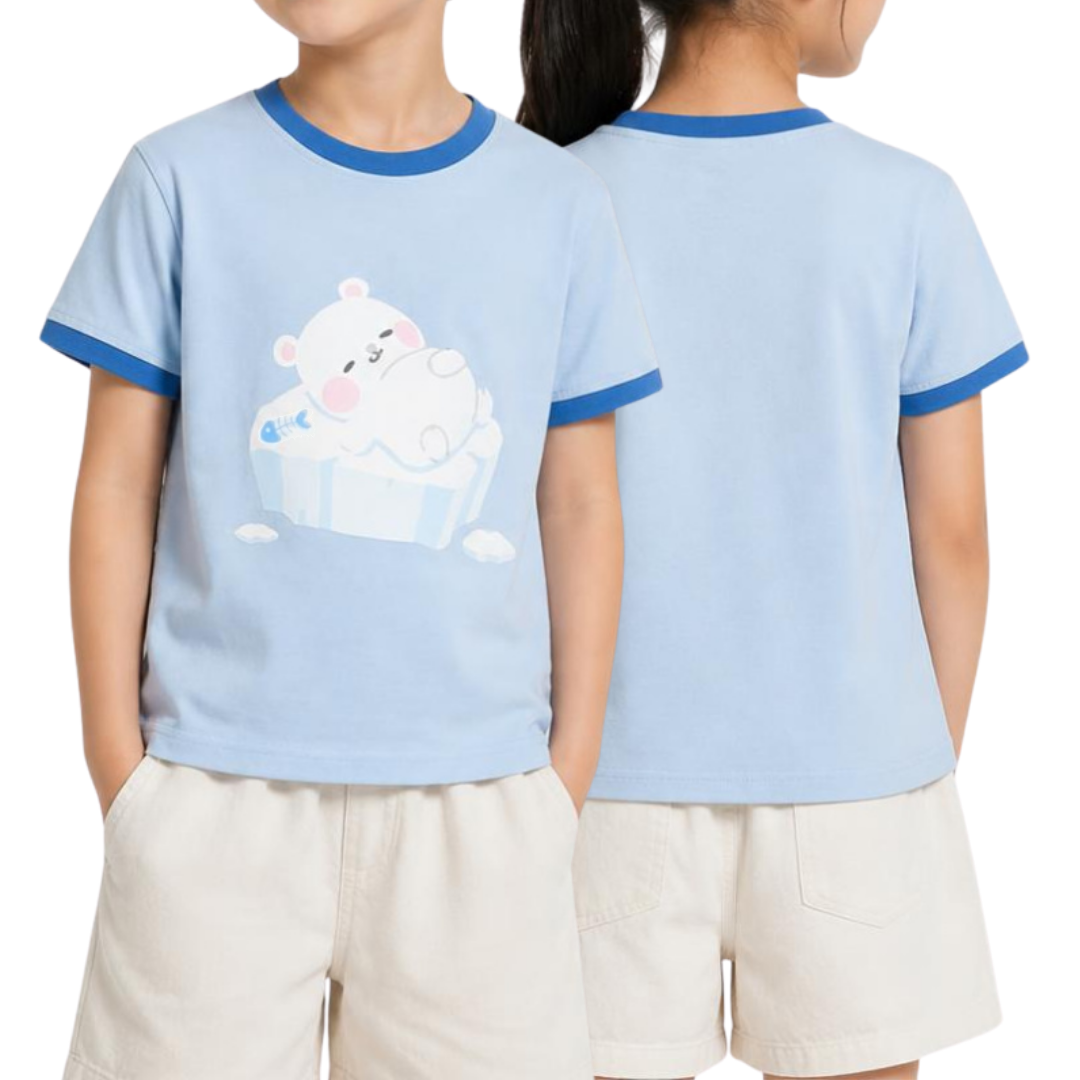 Exploria Mighty Jaxx Polar Bear Kids T-Shirt