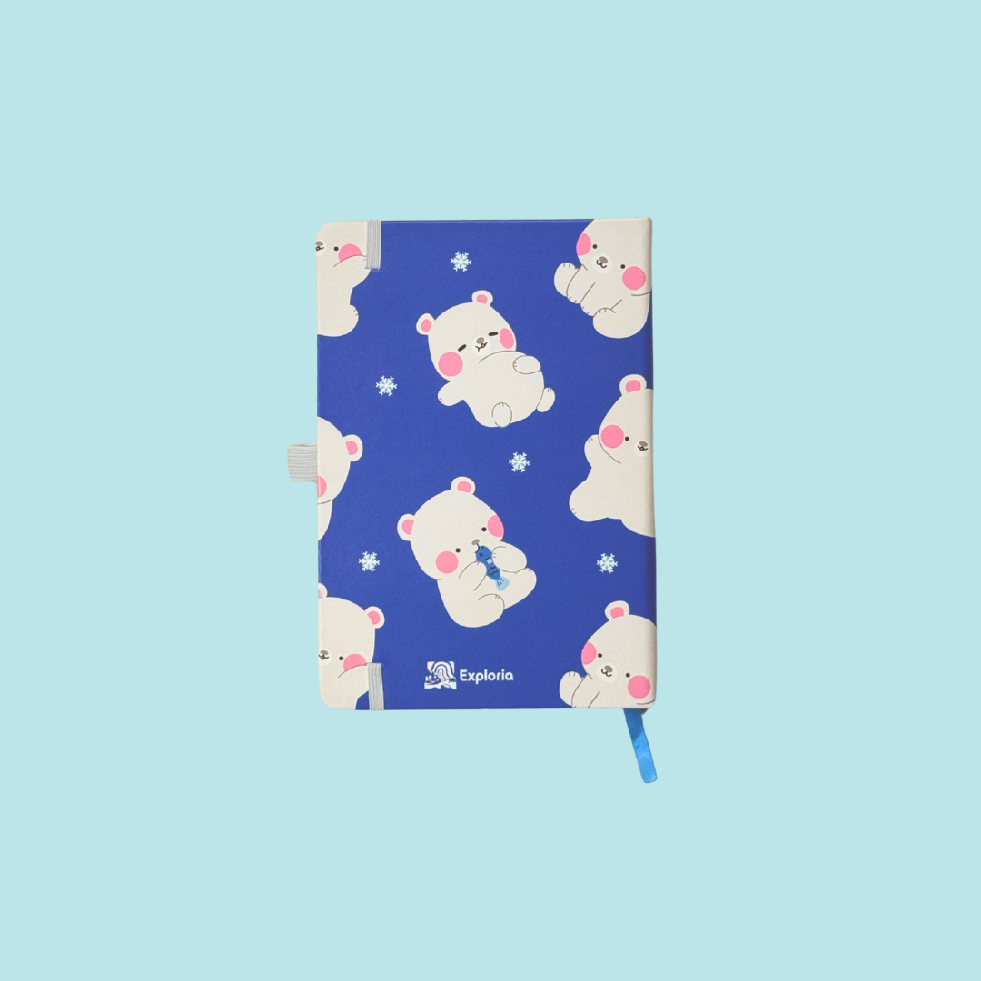 Exploria Mighty Jaxx Polar Bear Notebook