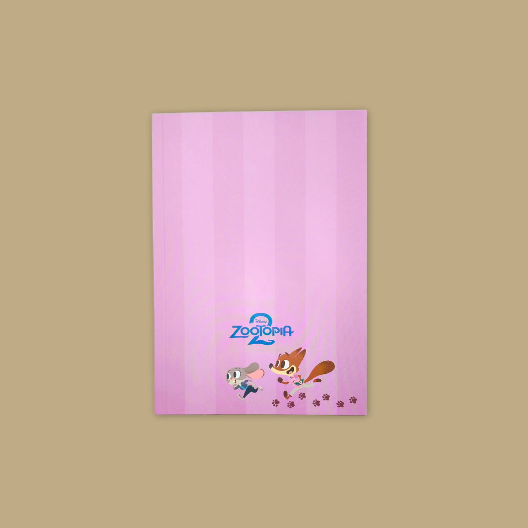 Zootopia 2 Character Parade Notebook