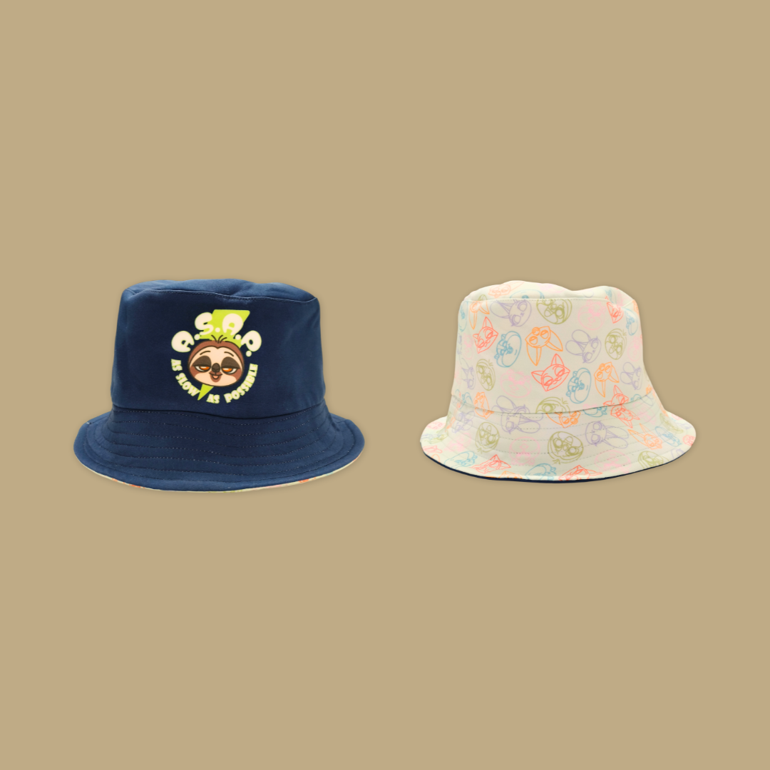 Zootopia 2 Flash & All-over-print Reversible Bucket Hat