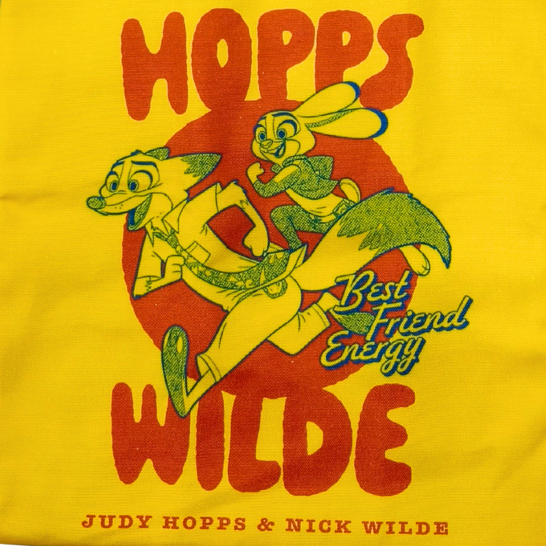 Zootopia 2 Nick & Judy Tote Bag