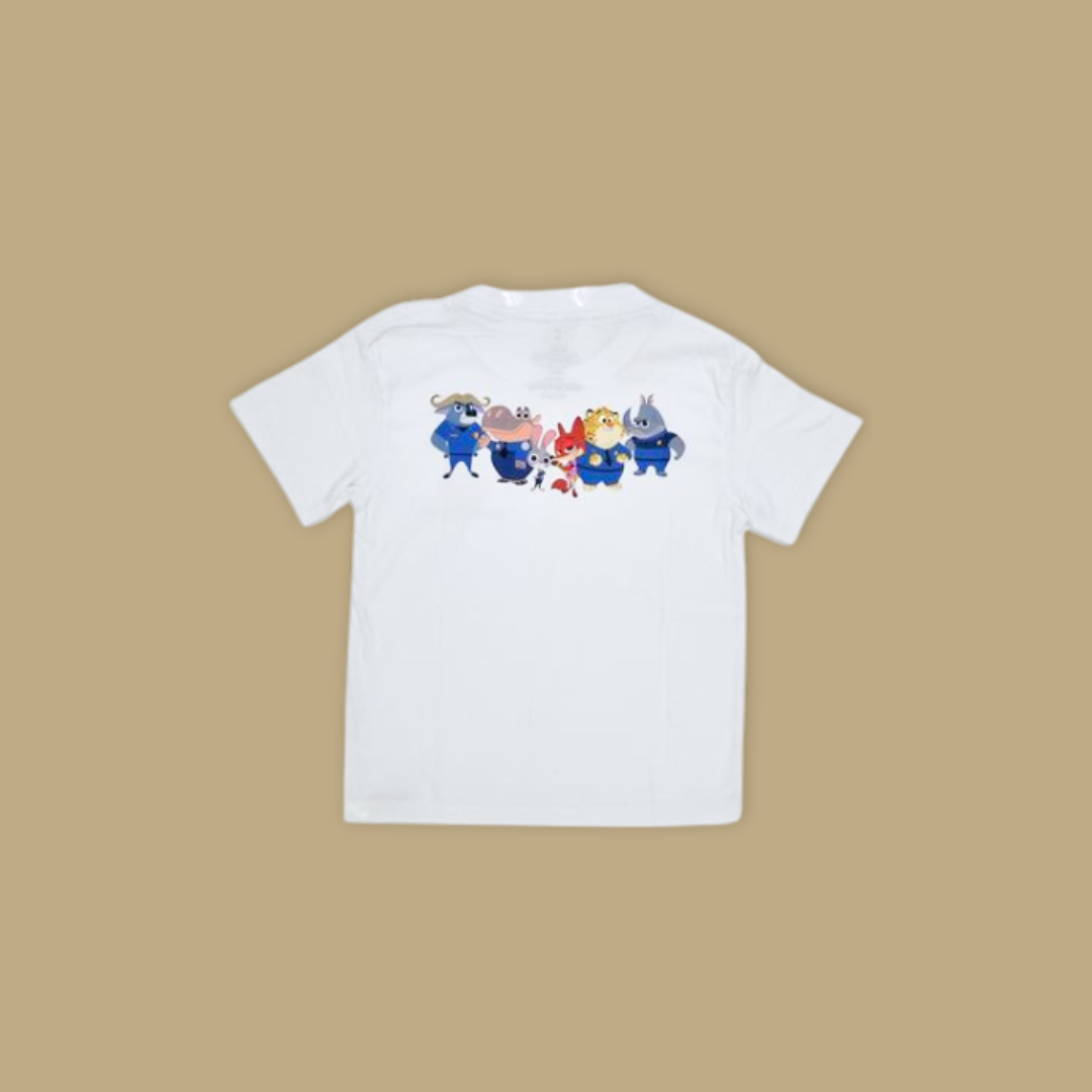 Zootopia 2 Police Collage Kids T-Shirt