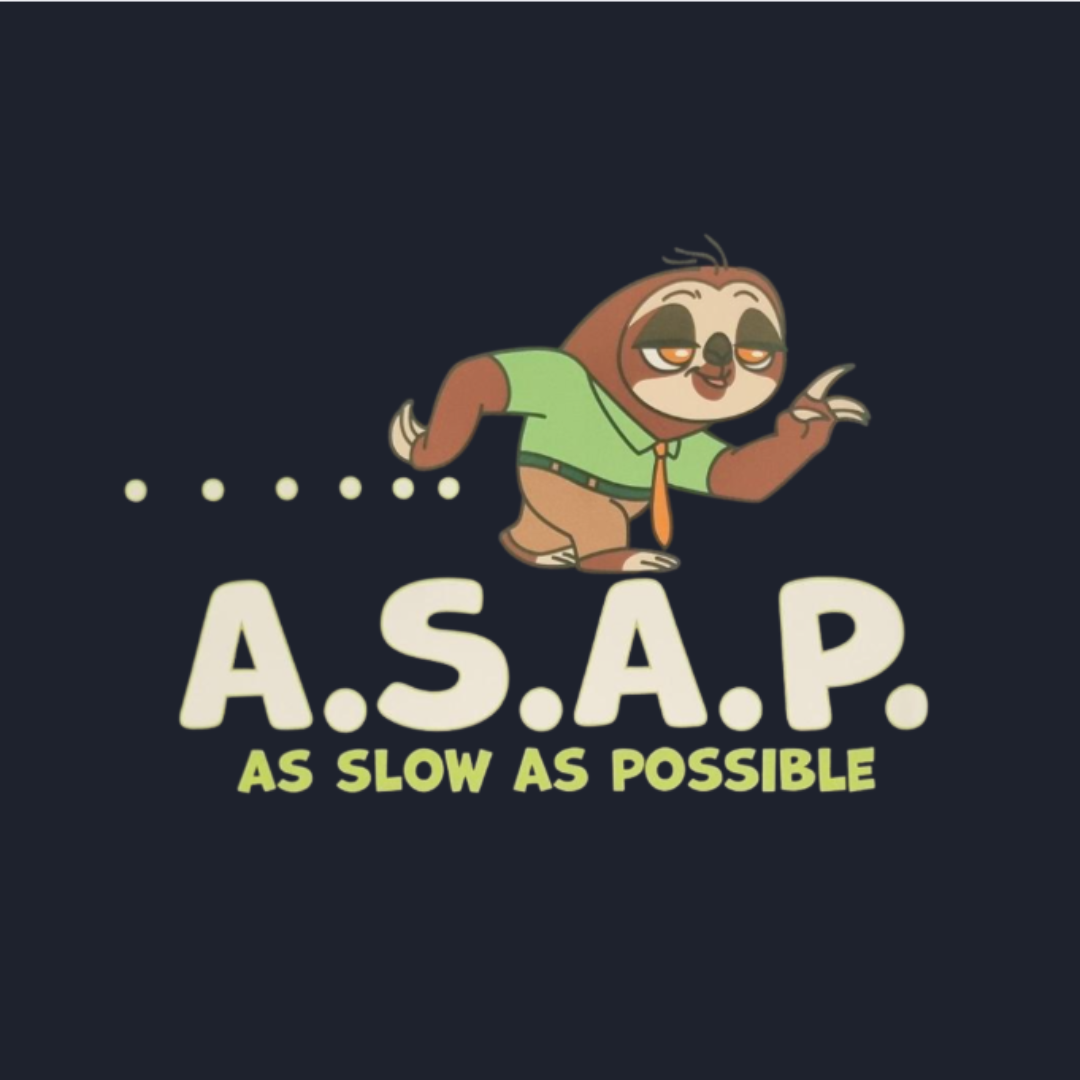 Zootopia 2 Flash ASAP Adults T-shirt