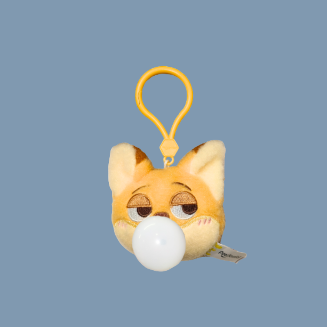 Zootopia 2 Nick Bubble Plush Keychain