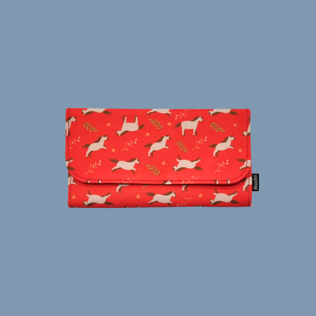Horse All-Over Print Red Packet Wallet - Chinese New Year