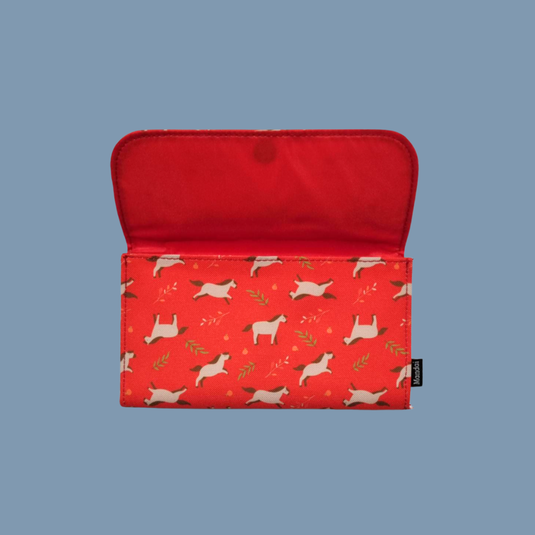 Horse All-Over Print Red Packet Wallet - Chinese New Year