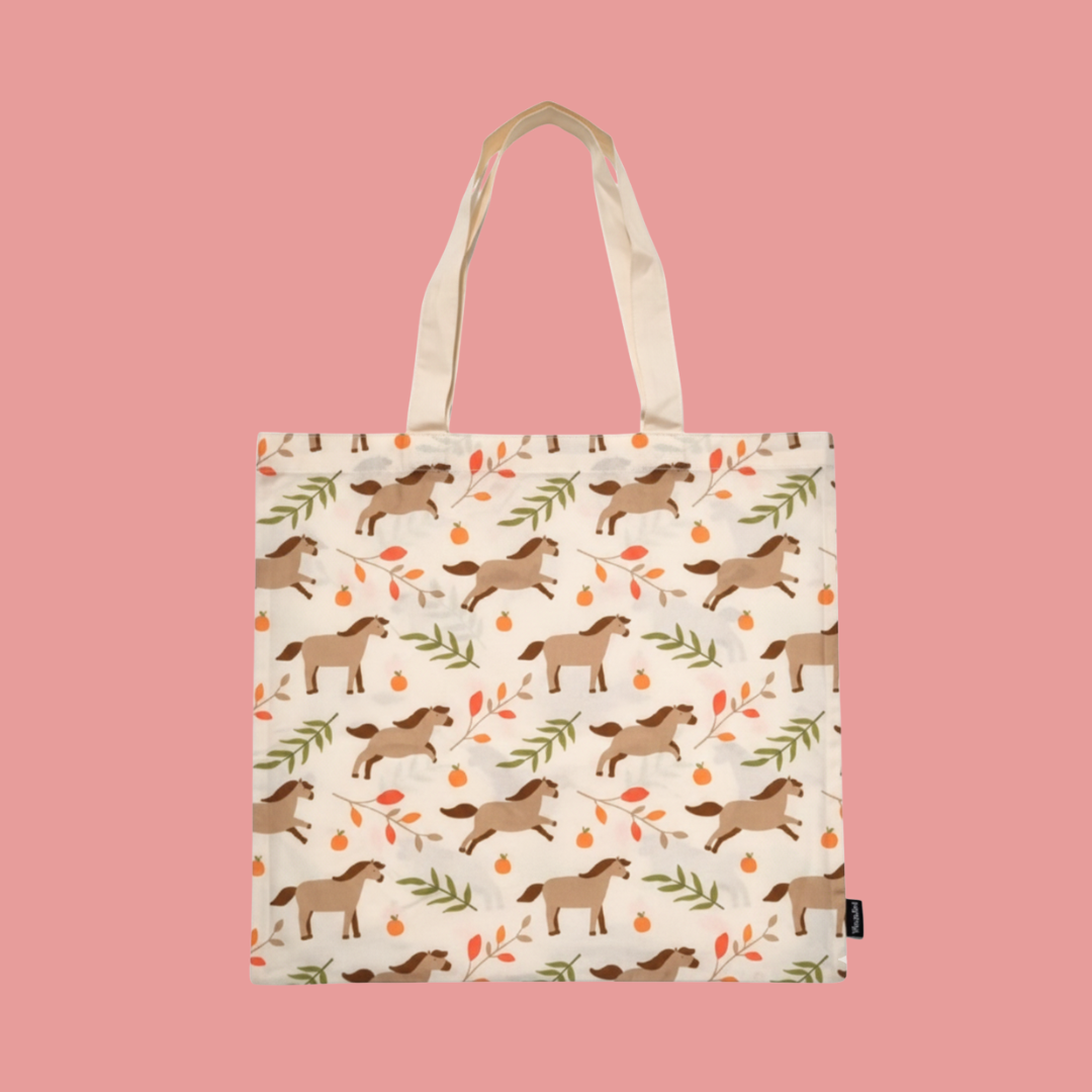Horse All-Over Print Foldable Bag - Chinese New Year