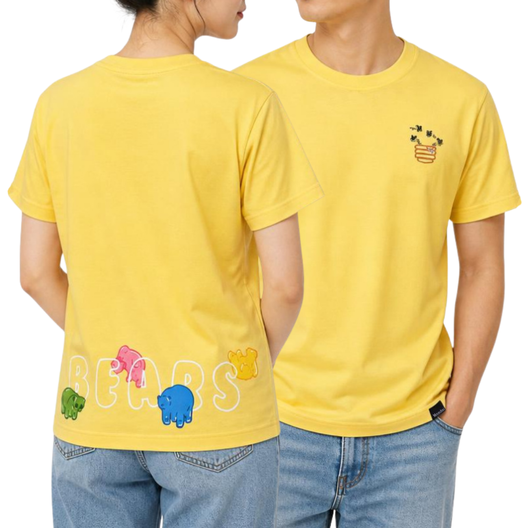 Bears at Bottom Adult T-Shirt