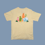 Bear Collage at Back Adult T-Shirt