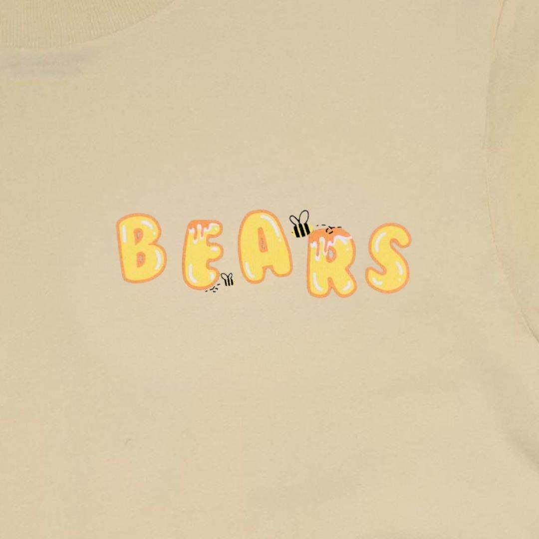 Bear Collage at Back Adult T-Shirt