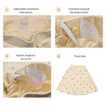 Bee All-Over-Print Girls Skort